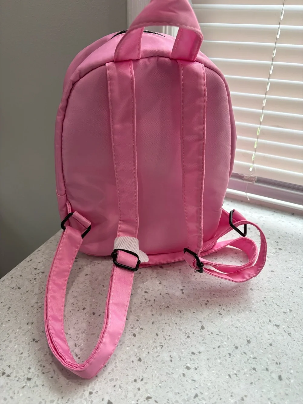 NWT Marc Tetro Mini Nylon Backpack Tuxedo Cat on Pink